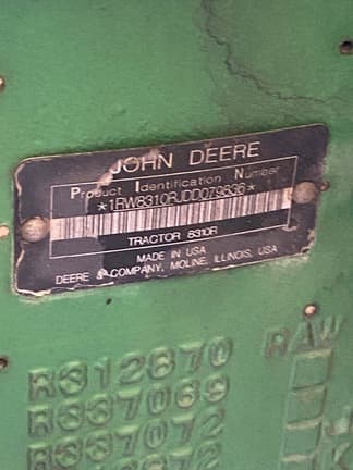 Image of John Deere 8310R equipment image 1