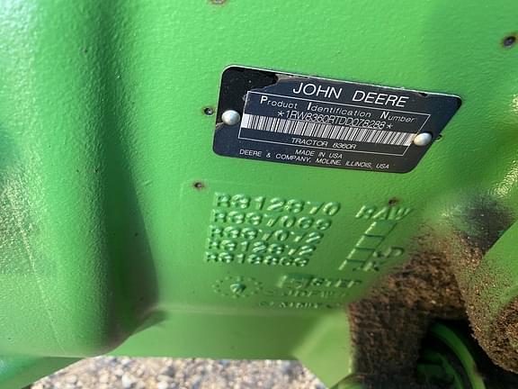 Image of John Deere 8360R equipment image 3