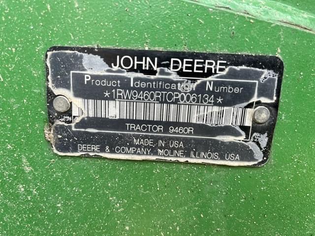 Image of John Deere 9460R equipment image 4