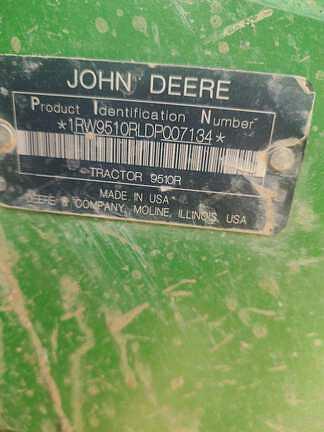 Image of John Deere 9510R equipment image 3