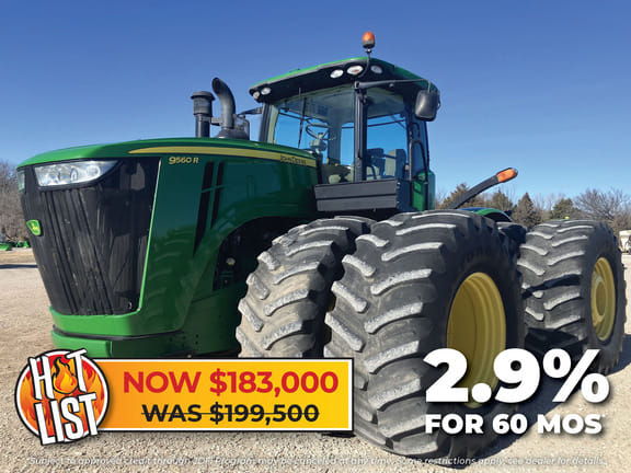 2013 John Deere 9560R Equipment Image0