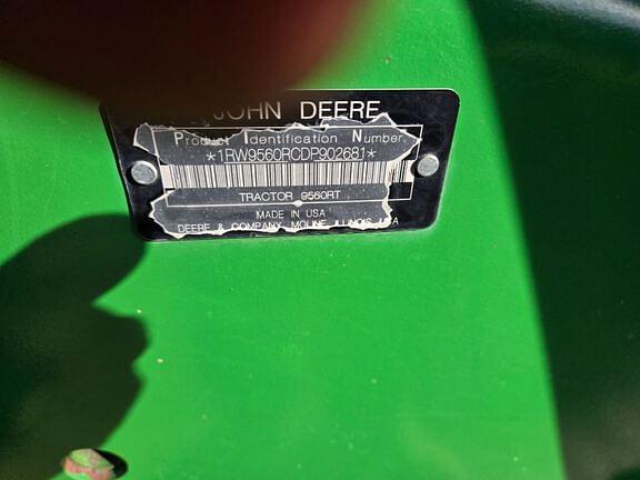 Image of John Deere 9560RT equipment image 4