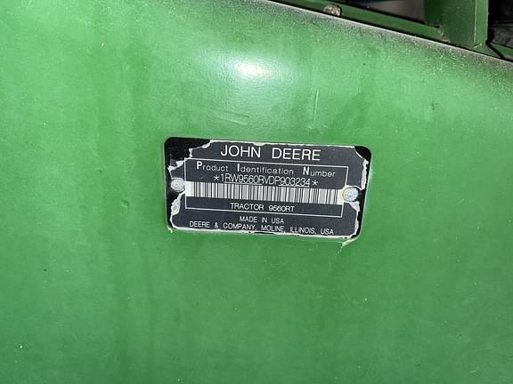 Image of John Deere 9560RT equipment image 2