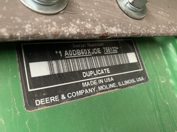 Image of John Deere DB60 equipment image 4