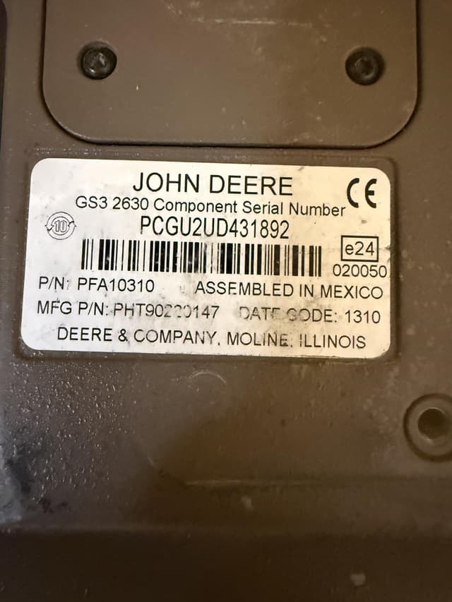 Image of John Deere GS3 2630 equipment image 4