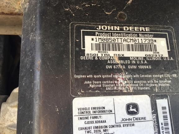 Image of John Deere RSX850i equipment image 3