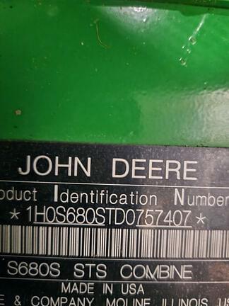 Image of John Deere S680 equipment image 4
