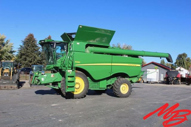 Image of John Deere S690 equipment image 2
