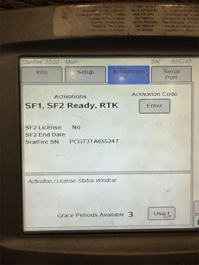 Image of John Deere StarFire 3000 equipment image 2
