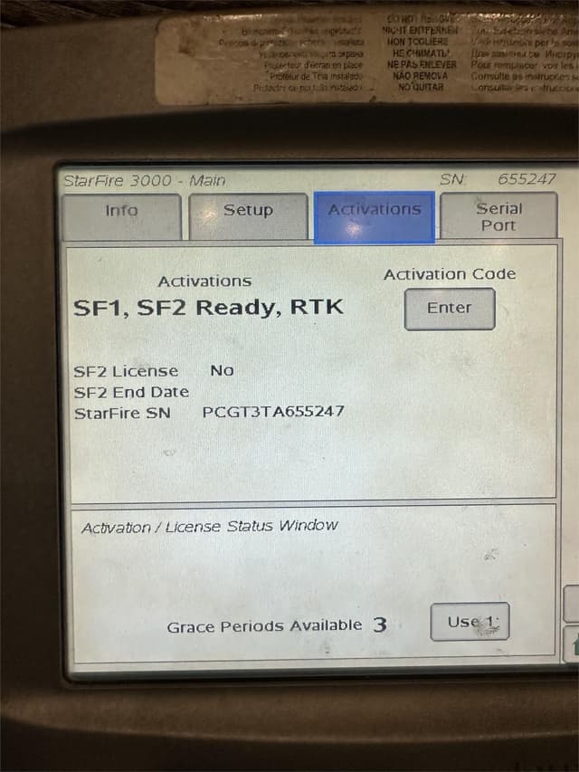 Image of John Deere StarFire 3000 equipment image 2