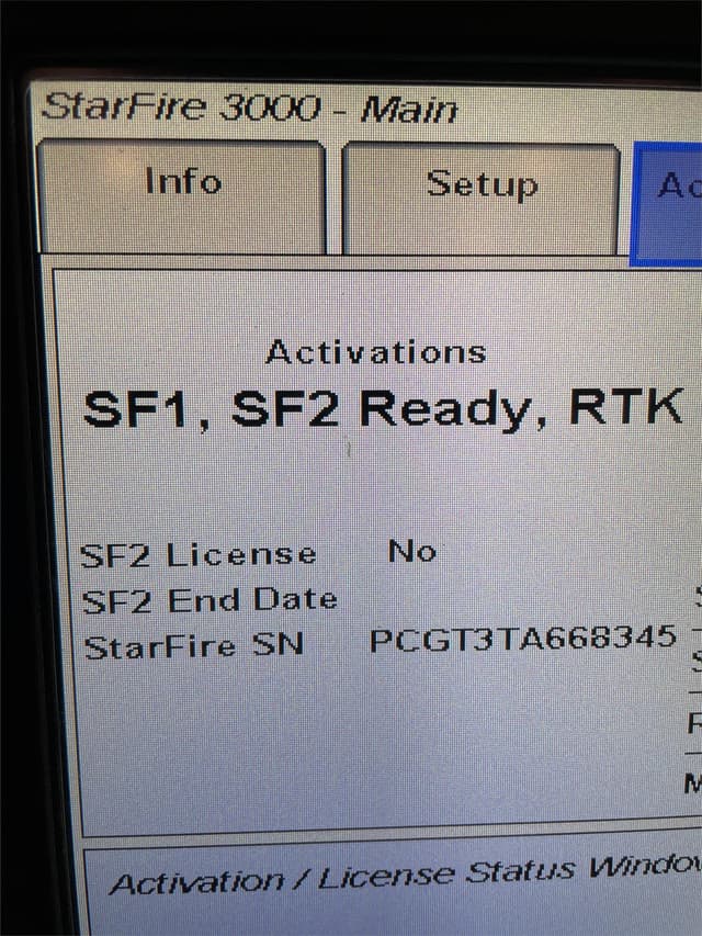 Image of John Deere StarFire 3000 equipment image 3