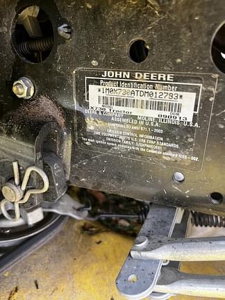 Image of John Deere X730 equipment image 4