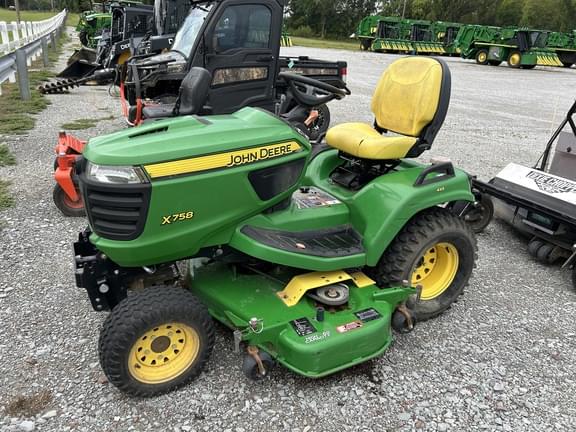 Image of John Deere X758 equipment image 1