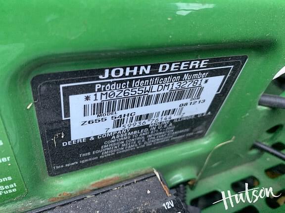 Image of John Deere Z655 equipment image 2