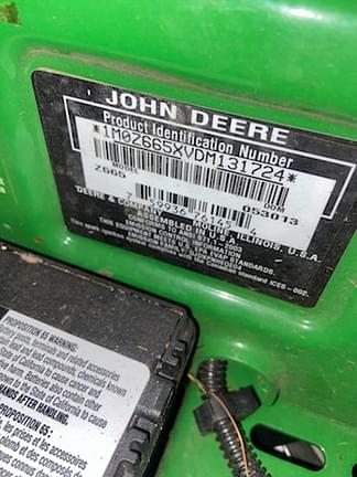 Image of John Deere Z665 equipment image 1