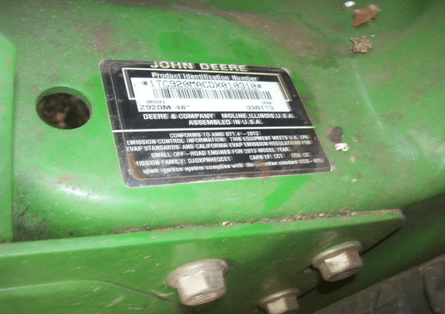 Image of John Deere Z920M equipment image 4