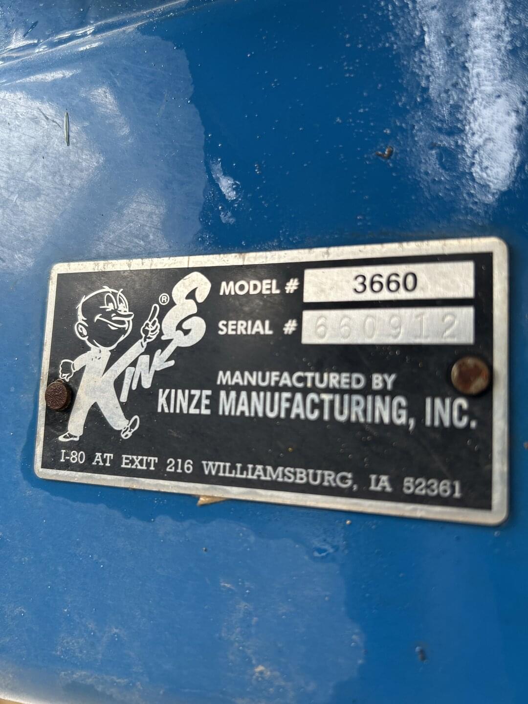 Image of Kinze 3660 Image 1