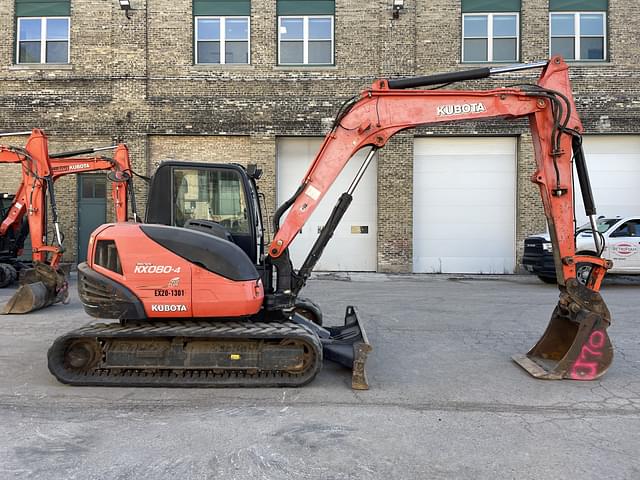 Image of Kubota KX080-4 equipment image 4