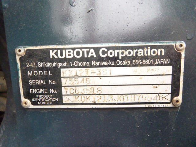 Image of Kubota KX121-3 equipment image 4