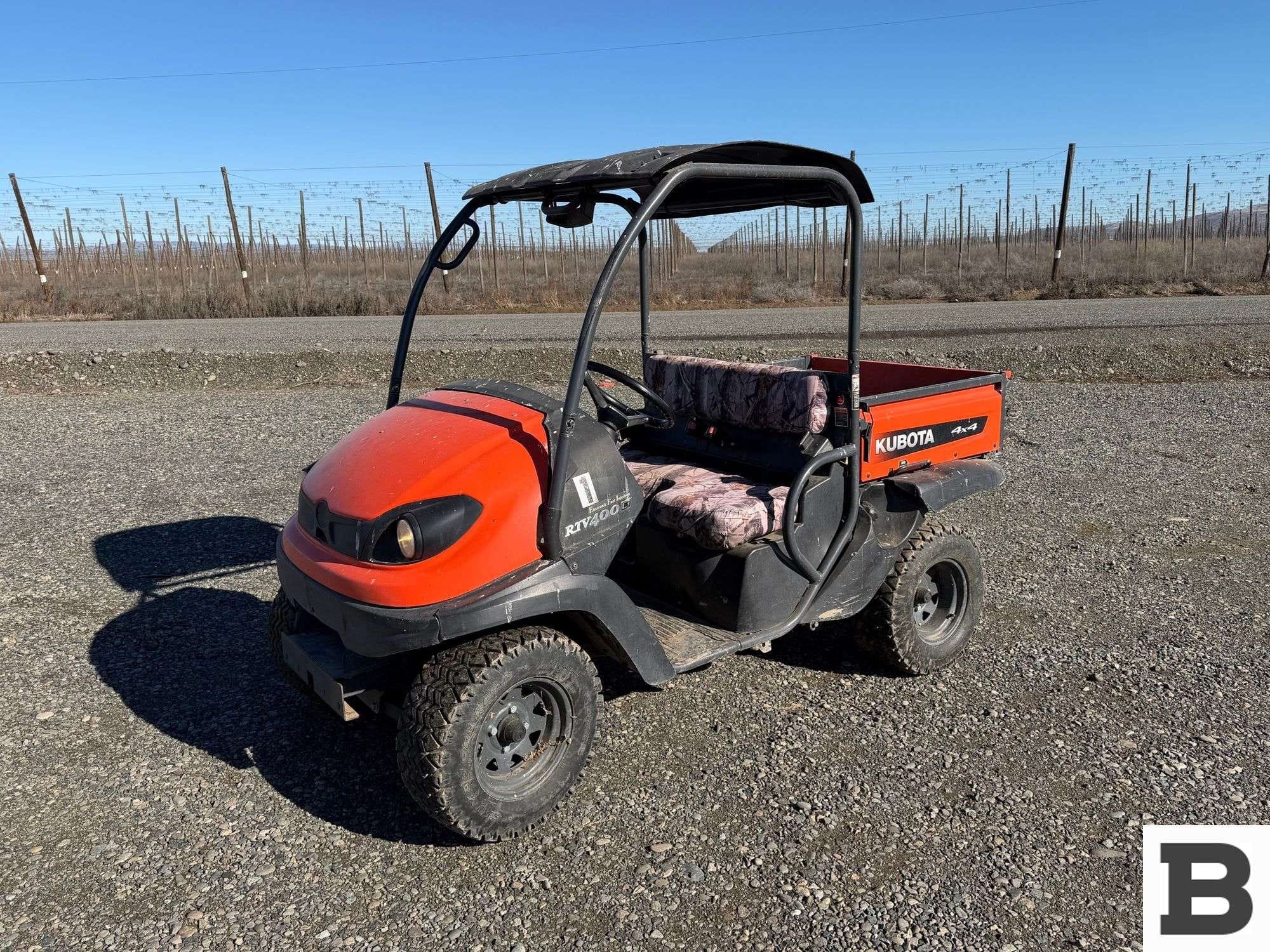 2013 Kubota RTV400 Equipment Image0