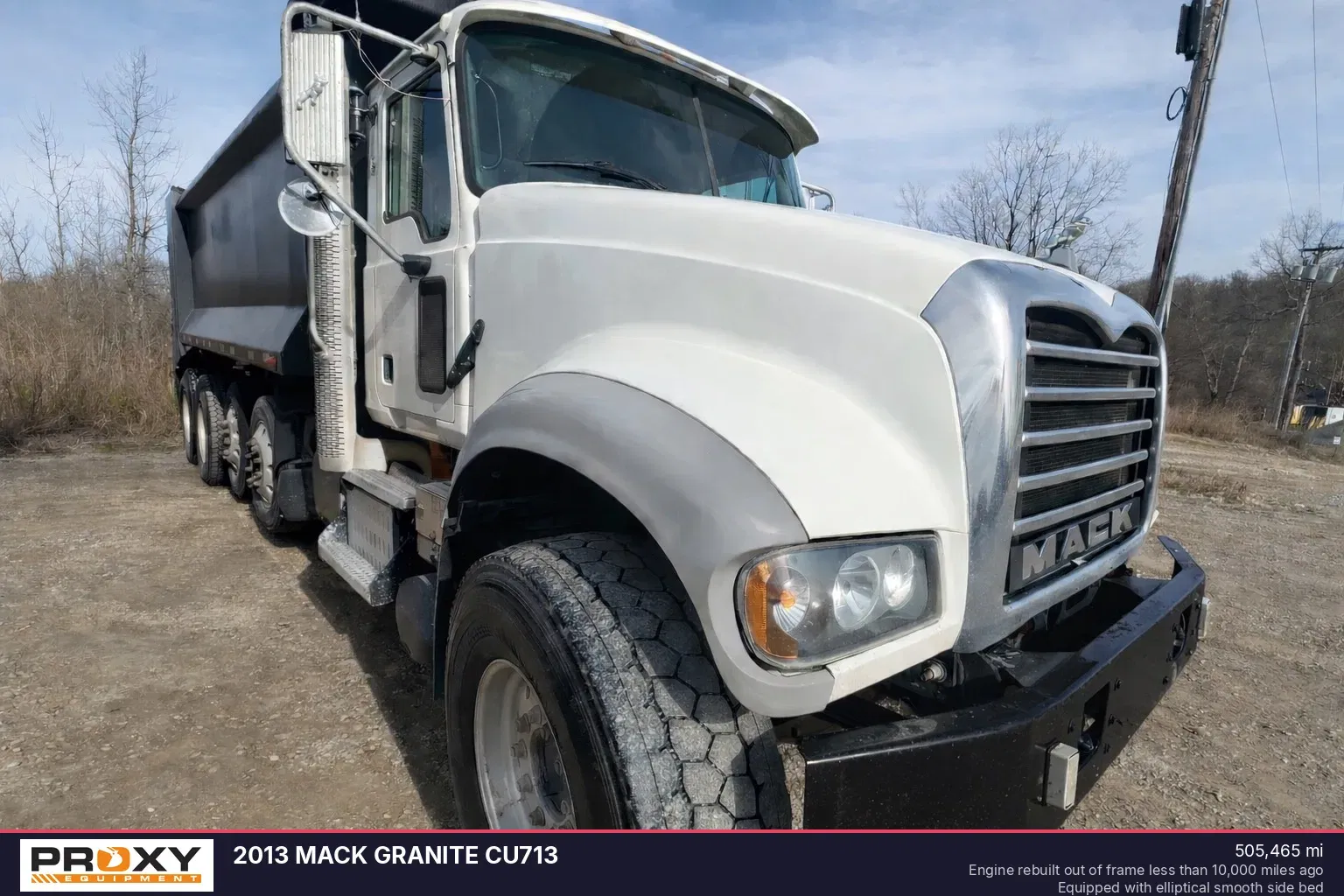 2013 Mack GU713 Equipment Image0