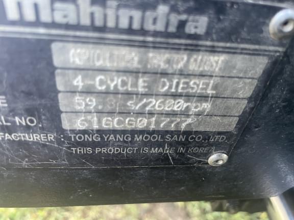 Image of Mahindra 6010 equipment image 2