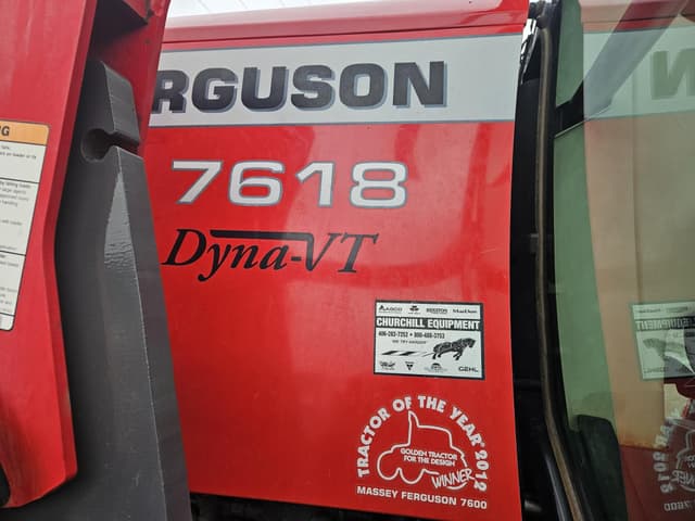Image of Massey Ferguson 7618 equipment image 1