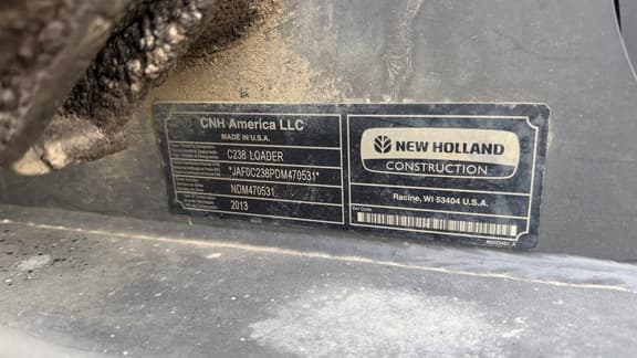 Image of New Holland C238 equipment image 2