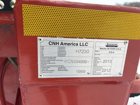 Image of New Holland H7230 equipment image 1