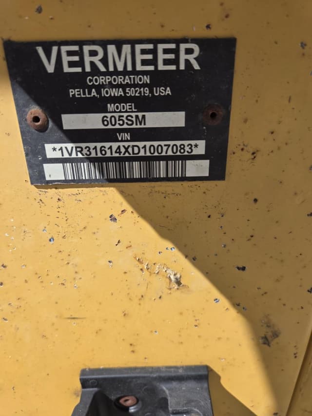 Image of Vermeer 605SM equipment image 2