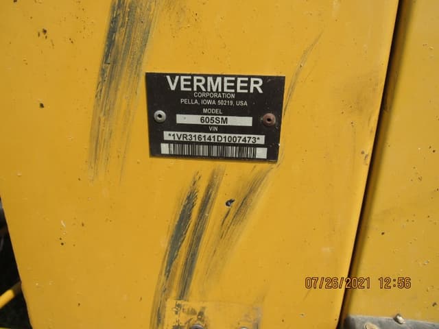 Image of Vermeer 605 Super M equipment image 4