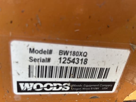 Image of Woods BW180X equipment image 4