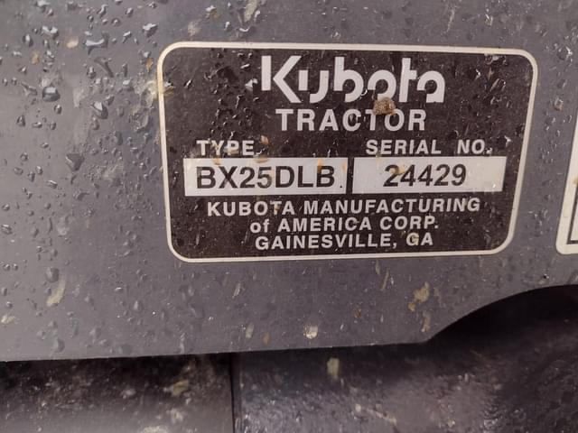 Image of Kubota BX25D equipment image 4