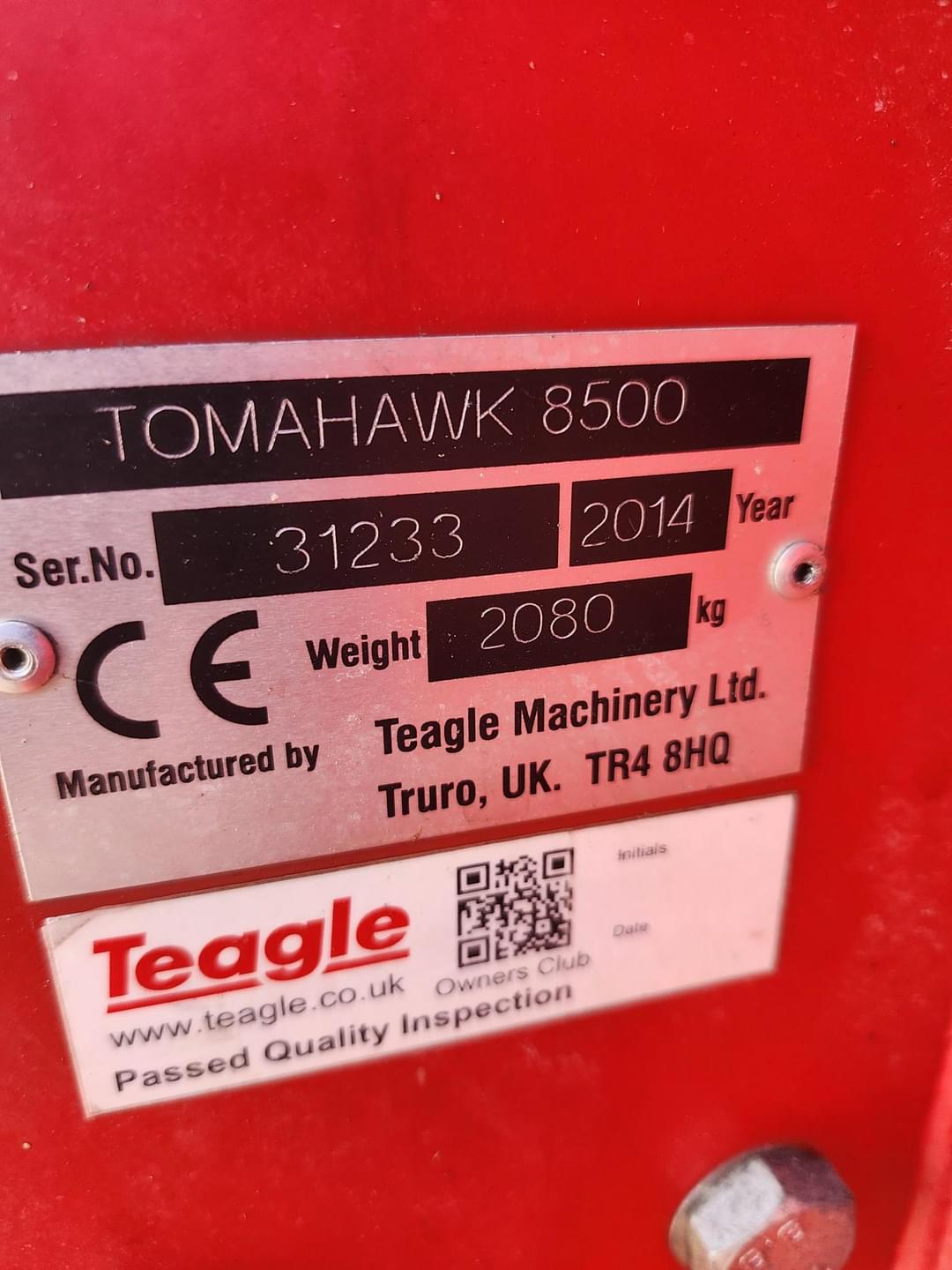 Image of Teagle Tomahawk 8500 Image 1
