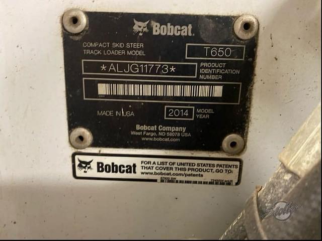 Image of Bobcat T650 equipment image 1