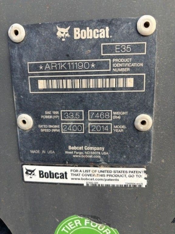 Image of Bobcat E35 equipment image 4