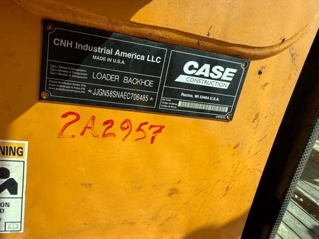 Image of Case 580 Super N equipment image 4