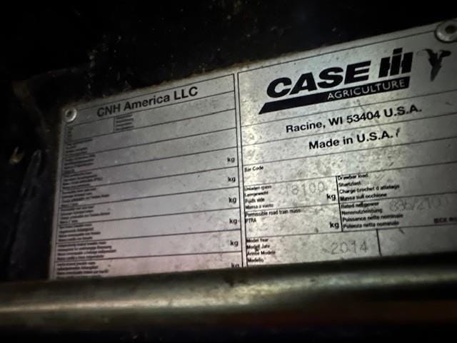 2014 Case IH 8230 Equipment Image0
