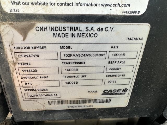 Image of Case IH Farmall 125A equipment image 1