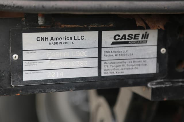 Image of Case IH Farmall 50C equipment image 3