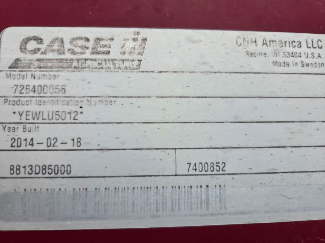 Image of Case IH L785 Image 1