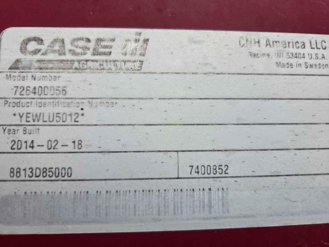 Image of Case IH L785 Image 1