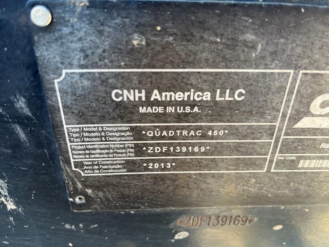 Image of Case IH Steiger 450 Quadtrac equipment image 1