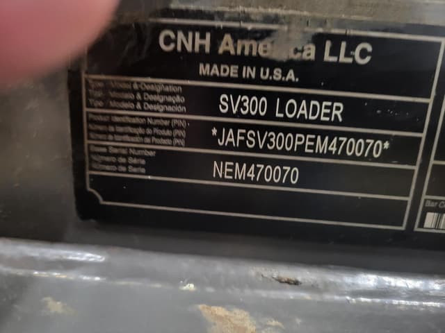 Image of Case SV300 equipment image 4