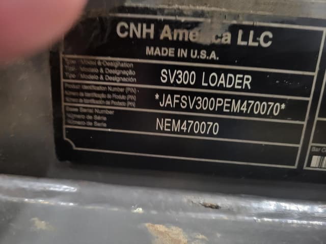 Image of Case SV300 equipment image 4