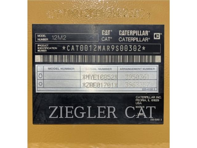 Image of Caterpillar 12M2 equipment image 3