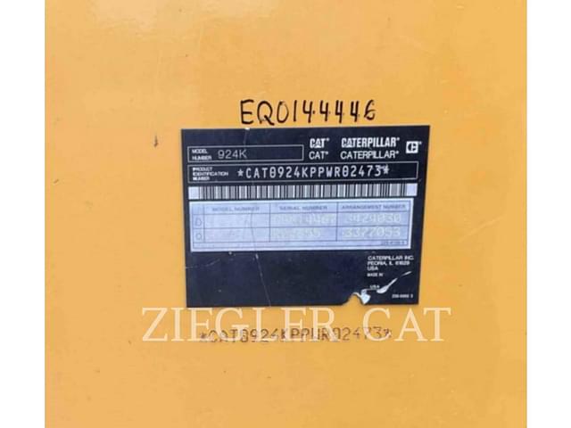 Image of Caterpillar 924K equipment image 3