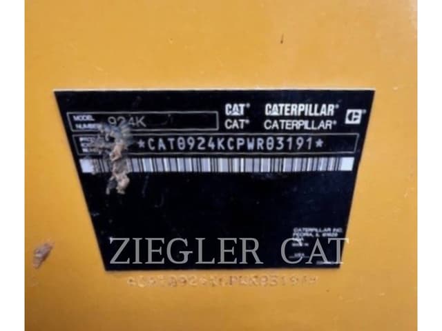 Image of Caterpillar 924K equipment image 4