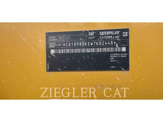 Image of Caterpillar 980K equipment image 4
