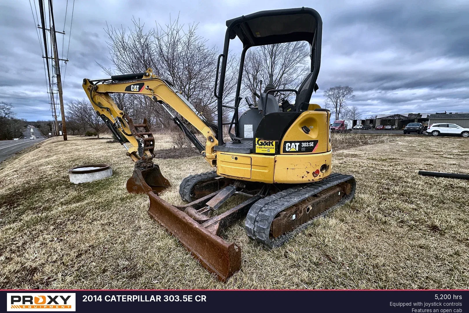 2014 Caterpillar 303.5E CR Equipment Image0